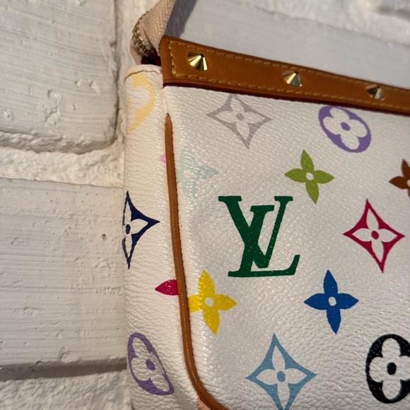 LOUIS VUITTON Monogram multicolor Pochette pouch - Picture 15 of 17